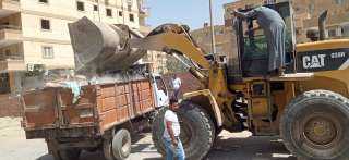 محافظة الجيزة ترفع ٢١٠٠ طن...