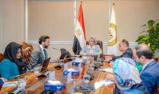 وزيرة البيئة تلتقى مع بعثة...