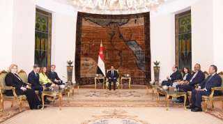 الرئيس السيسى يستقبل وزير الخارجية...