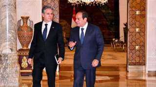 السيسي لـ بلينكن: ضرورة إنهاء...