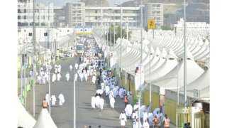 تجهيز مخيمات مشعر منى لاستقبال...