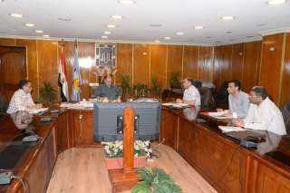 محافظ أسيوط يناقش مستجدات أعمال...