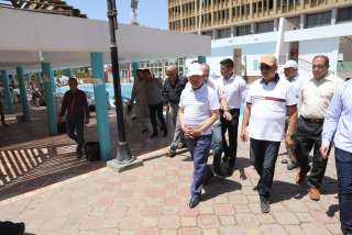 وزير النقل في جولة تفقدية...