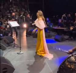شاهد.. نجوى كرم تشعل حفل...