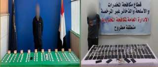 ضبط العناصر الإجرامية من حائزى...