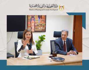 وزيرة التخطيط والتنمية الاقتصادية تلتقي...