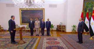 الدكتور أيمن الشهابى يؤدى اليمين...