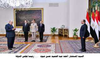 الرئيس السيسى يشهد أداء حلف...