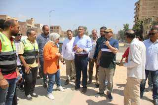 محافظ الجيزة يتفقد عدداً من...