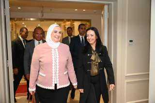 وزيرة التضامن الاجتماعي تستقبل السيدة...