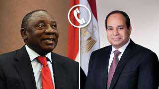 السيسي يهنئ نظيره الجنوب أفريقي...
