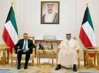 ولي عهد الكويت يستقبل رئيس...