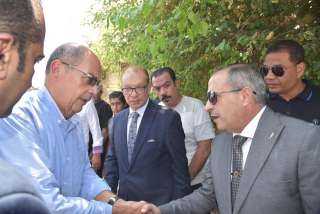 محافظو ”بورسعيد ” و ”القليوبية...
