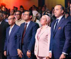 وزيرة البيئة تشارك فى حفل...
