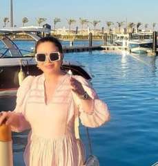 إلهام شاهين تدعم السياحة المصرية...