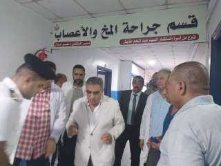محافظ الدقهلية في جولة مفاجئة...