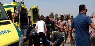 إصابة 3 فى حادث انقلاب...