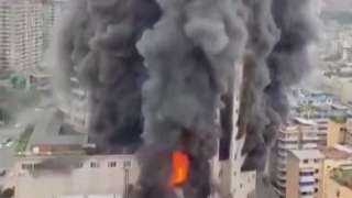 وفاة 16 شخصا في حريق...
