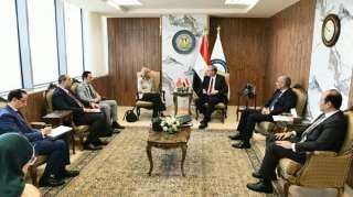 وزير البترول يلتقى سفيرة النرويج...