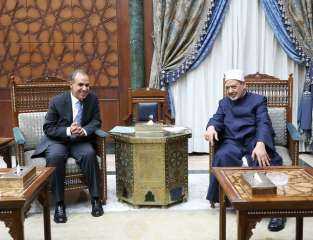 ‏ شيخ الأزهر يستقبل وزير...