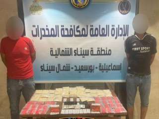 ضبط عنصرين إجراميين بالإسماعيلية بحوزتهما...