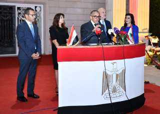 السفارة المصرية في بيروت تحتفل...