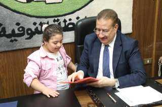محافظ المنوفية  يكلف الري...