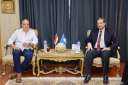 محافظ دمياط يستقبل وزير الموارد...