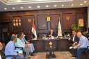 محافظ الاقصر يستقبل وفدا من...