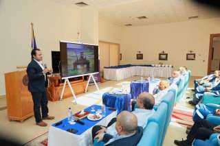 نائب رئيس شركة إيجاس يتفقد...