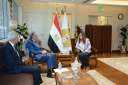 وزيرة التنمية المحلية تستقبل رئيس...