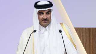 أمير قطر يهنئ الرئيس السيسى...