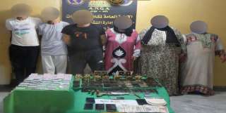 ضبط تشكيل عصابى تخصص نشاطه...