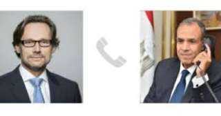 وزير الخارجية يتلقى اتصالاً هاتفياً...
