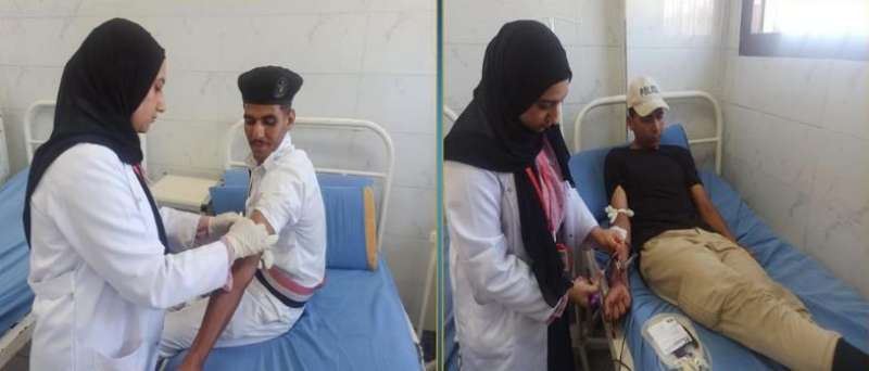 حملة للتبرع بالدم بمديرية أمن الإسكندرية