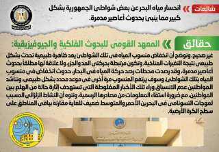 الحكومة تنفى انحسار مياه البحر...