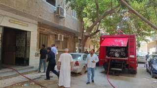 حريق يلتهم محتويات شقة سكنية...
