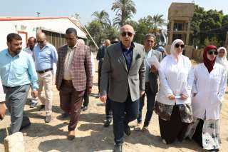 محافظ بني سويف يتفقد منظومة...
