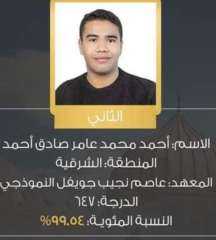 محافظ الشرقية  يُهنئ الطالب...
