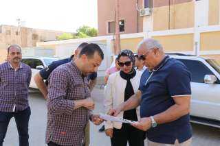 محافظ الوادي الجديد يتابع أعمال...
