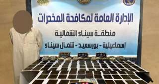 ضبط عنصر إجرامى بالإسماعيلية وبحوزته...