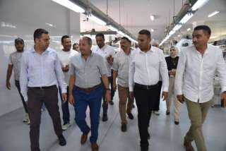محافظ بورسعيد يتفقد مصنع ”...