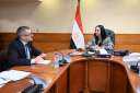 وزيرة التضامن الاجتماعي تلتقي المدير...