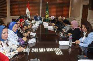محافظ القليوبية يجتمع بأعضاء المجلس...