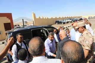 وزيرا الزراعة والرى يتفقدان بعض...