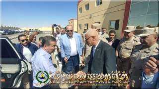 محافظ شمال سيناء يستقبل وزيري...