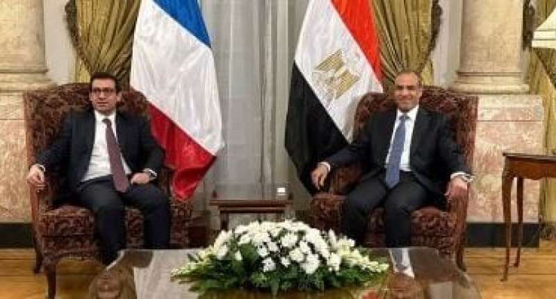 مباحثات مصرية فرنسية حول سبل وقف إطلاق النار فى غزة