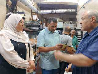 حملة تموينية فجرا علي مخابز...