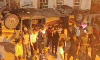 28 قتيلا في حادث حافلة...