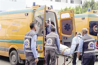 إصابة 10 اشخاص إثر حادث...
